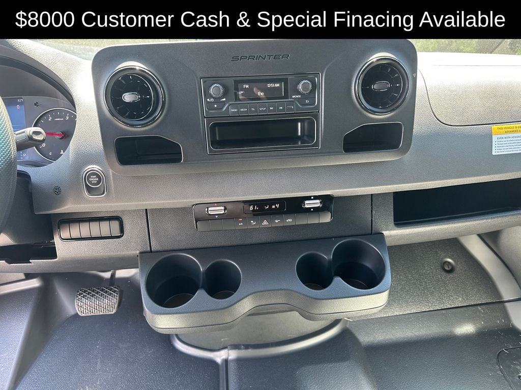 2025 Mercedes-Benz Sprinter 2500 Cargo 170 WB High Roof