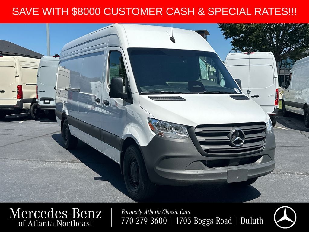 2025 Mercedes-Benz Sprinter 2500 Cargo 170 WB High Roof