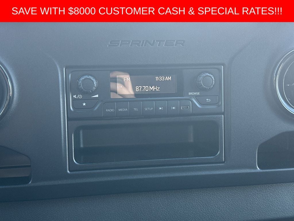 2025 Mercedes-Benz Sprinter 2500 Cargo 170 WB High Roof