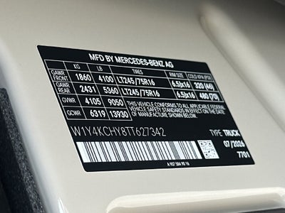 2026 Mercedes-Benz Sprinter 2500 Cargo 170 WB High Roof