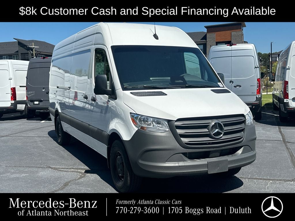 2025 Mercedes-Benz Sprinter 2500 Cargo 170 WB High Roof