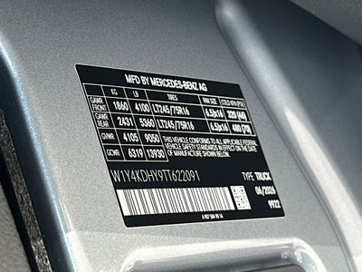 2026 Mercedes-Benz Sprinter 2500 Cargo 170 WB Extended