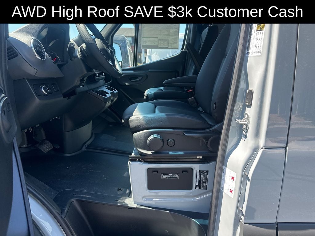 2026 Mercedes-Benz Sprinter 2500 Cargo 144 WB 4MATIC®