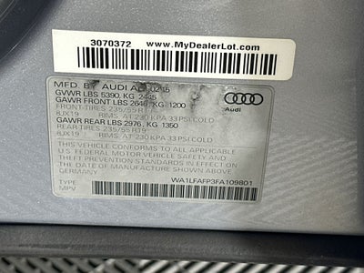 2015 Audi Q5 2.0T Premium Plus quattro