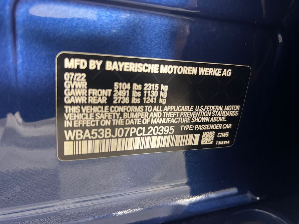 2023 BMW 5 Series 540i
