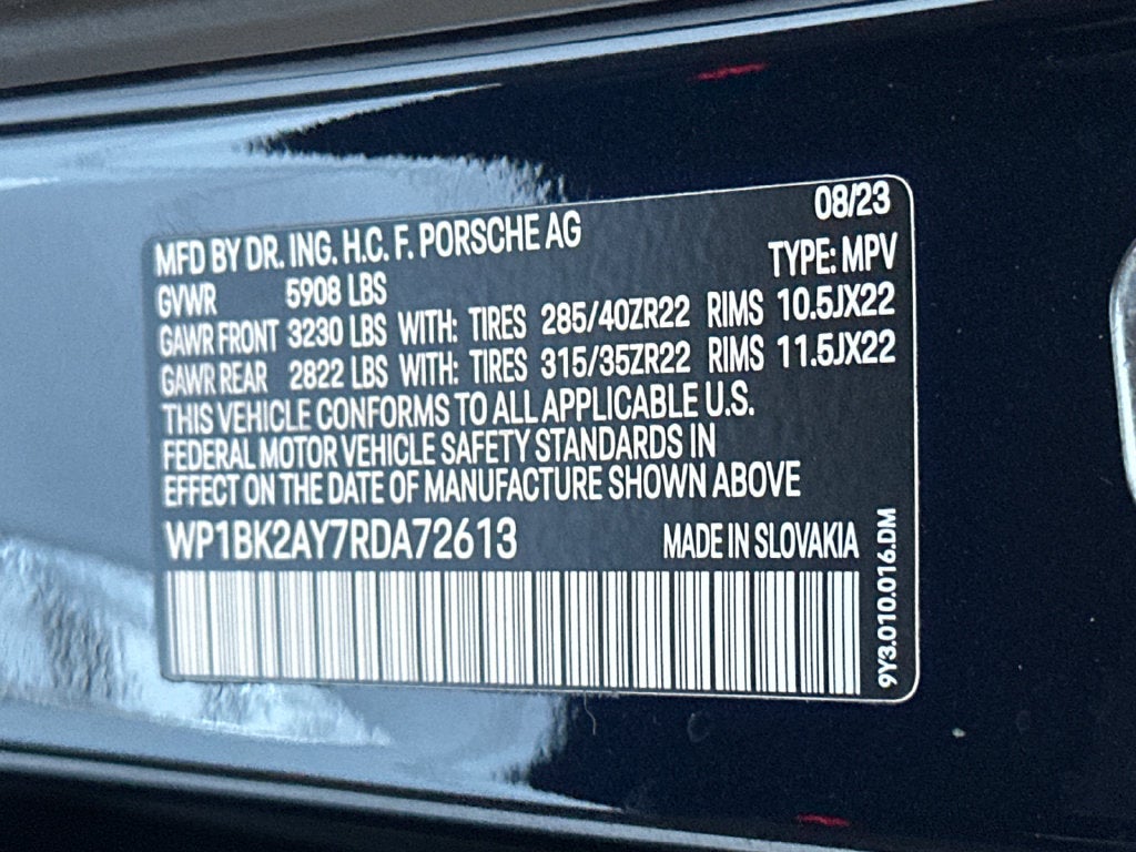2024 Porsche Cayenne Coupe Turbo GT