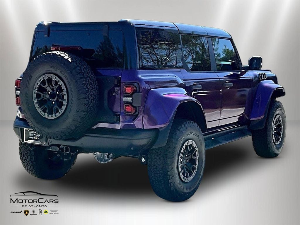 2025 Ford Bronco Raptor w/ Purple Wrap