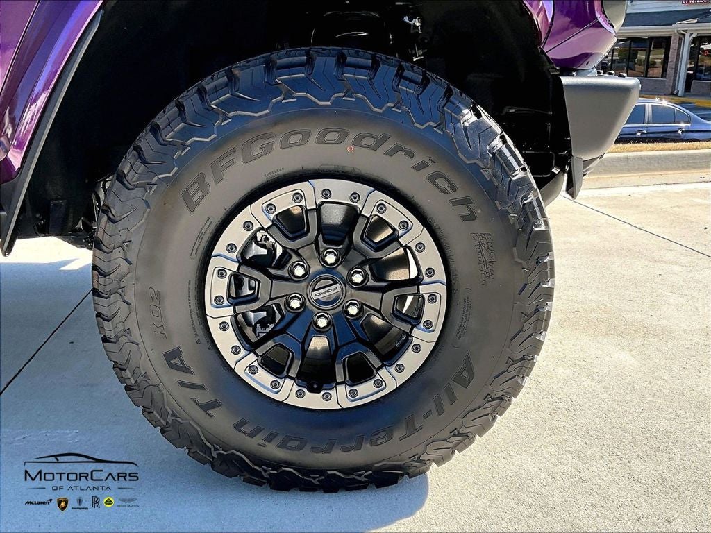 2025 Ford Bronco Raptor w/ Purple Wrap