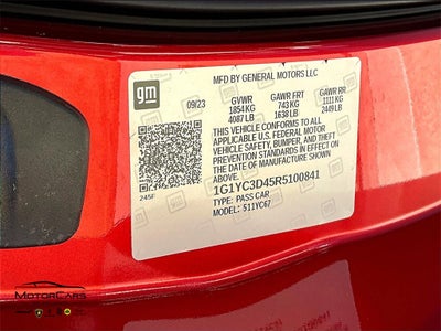 2024 Chevrolet Corvette Stingray 3LT