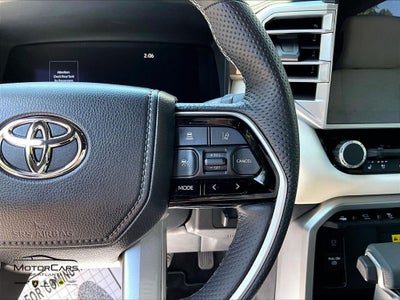 2023 Toyota Tundra Hybrid Capstone