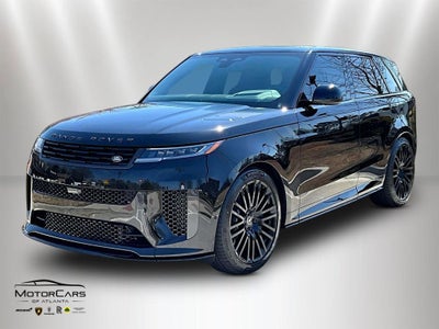 2024 Land Rover Range Rover Sport SV Edition One Obsidian Black