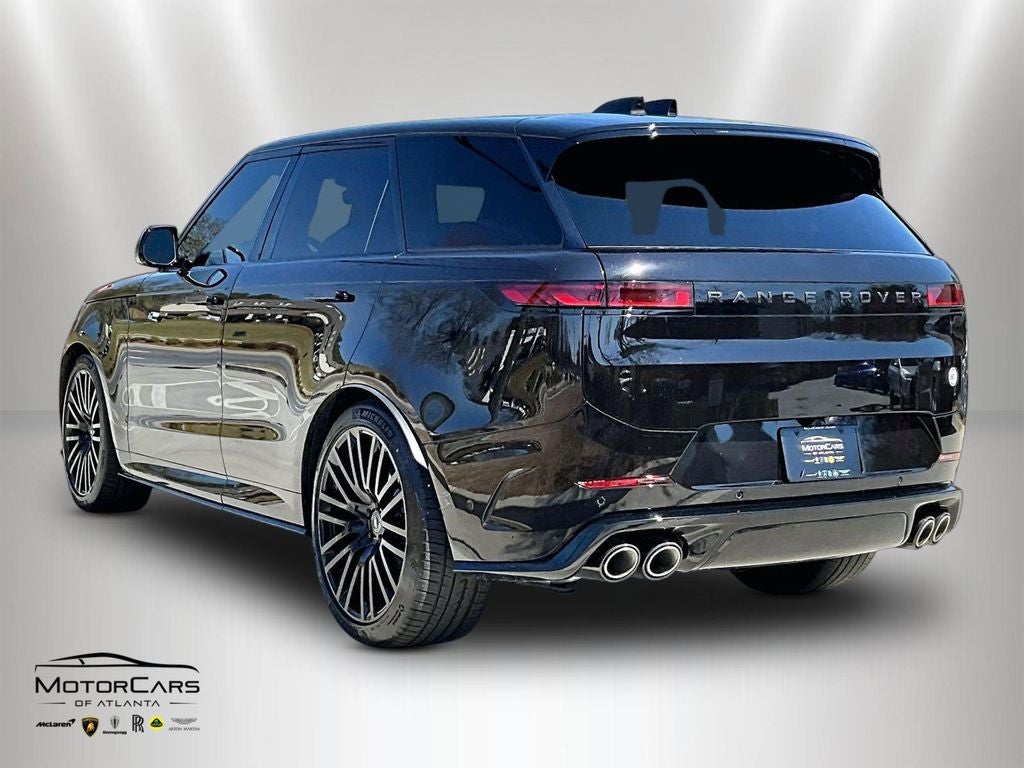 2024 Land Rover Range Rover Sport SV Edition One Obsidian Black