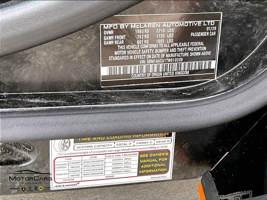 2026 McLaren 750S Base