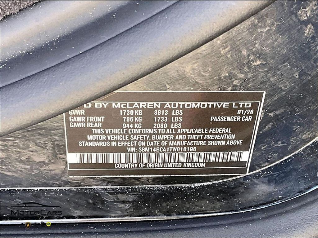 2026 McLaren 750S Spider Base