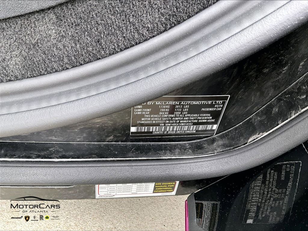 2027 McLaren 750S Spider Base