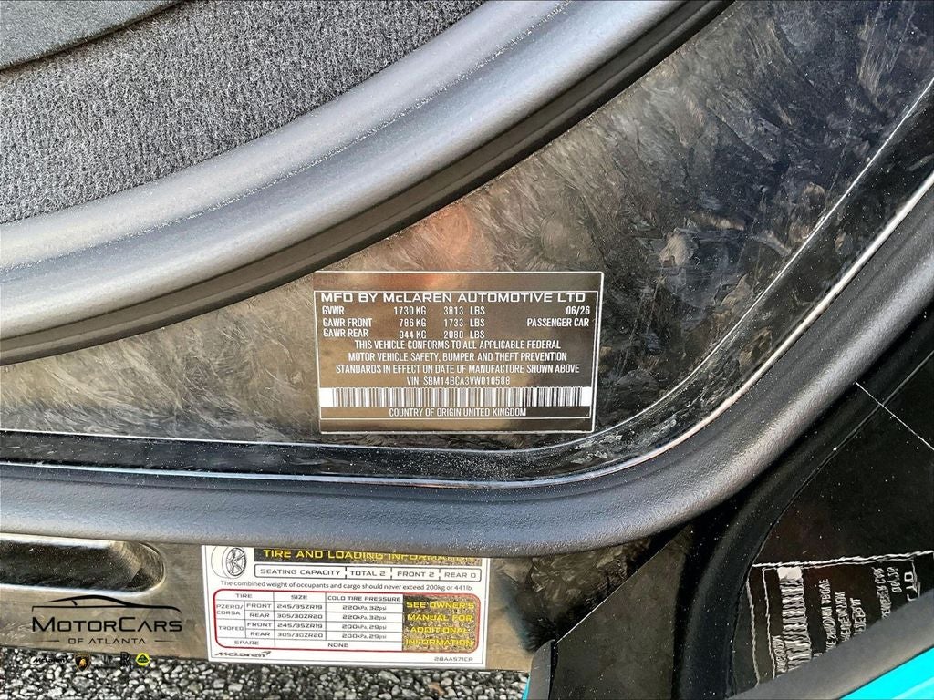 2027 McLaren 750S Spider Base
