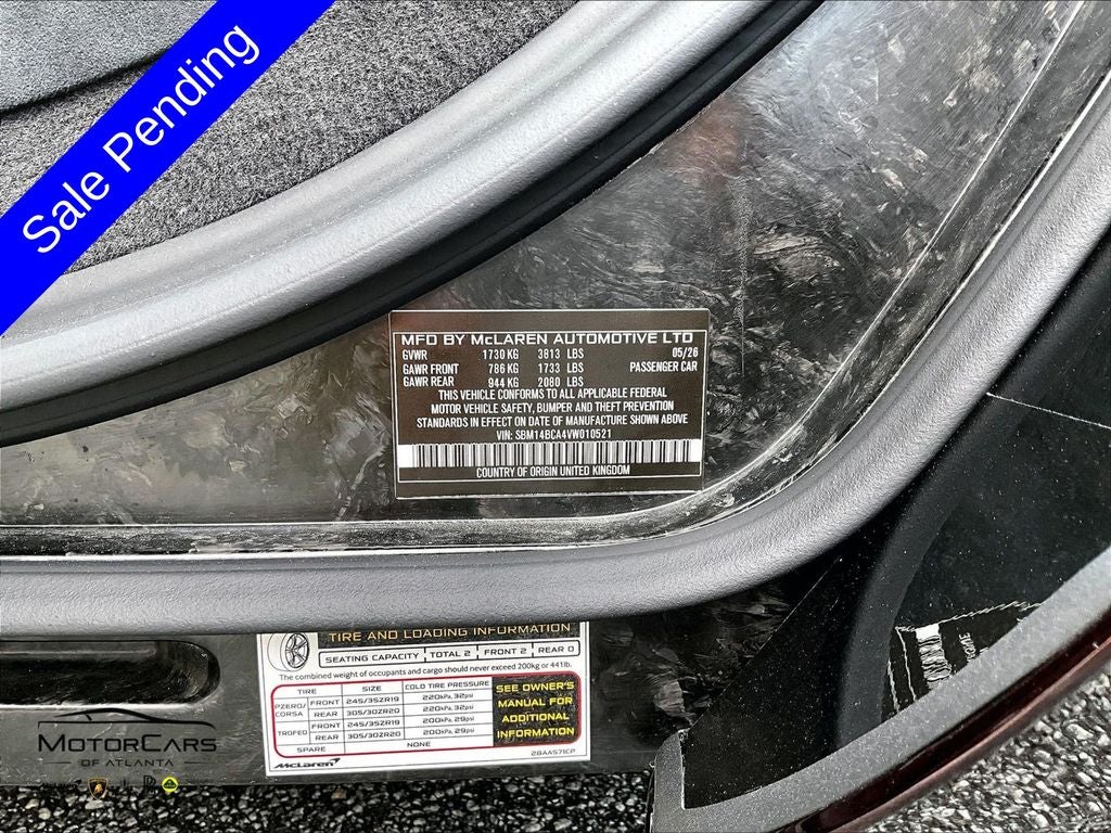2027 McLaren 750S Base