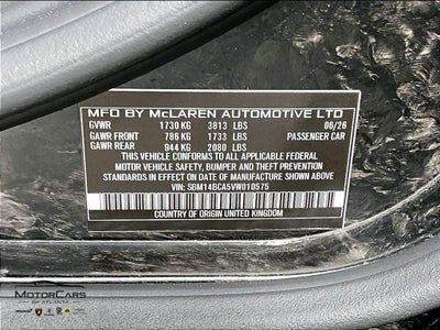 2027 McLaren 750S Spider Base