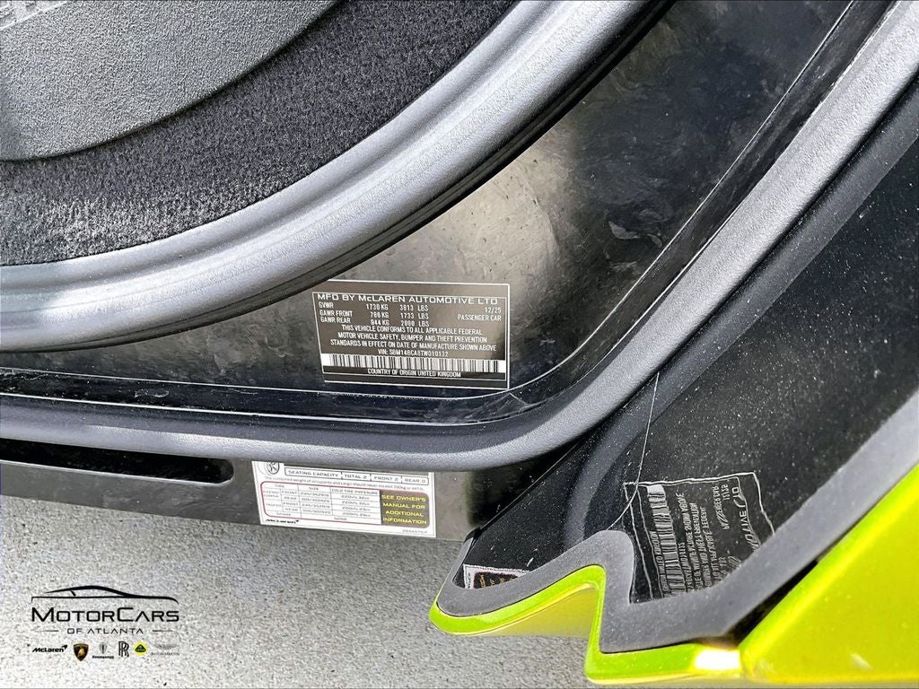 2026 McLaren 750S Spider Base