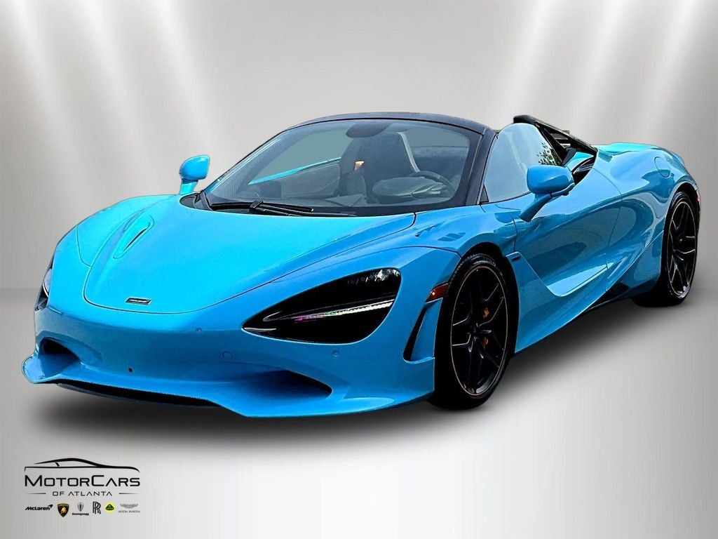 2026 McLaren 750S Spider ... MSO Bespoke Curacao Blue