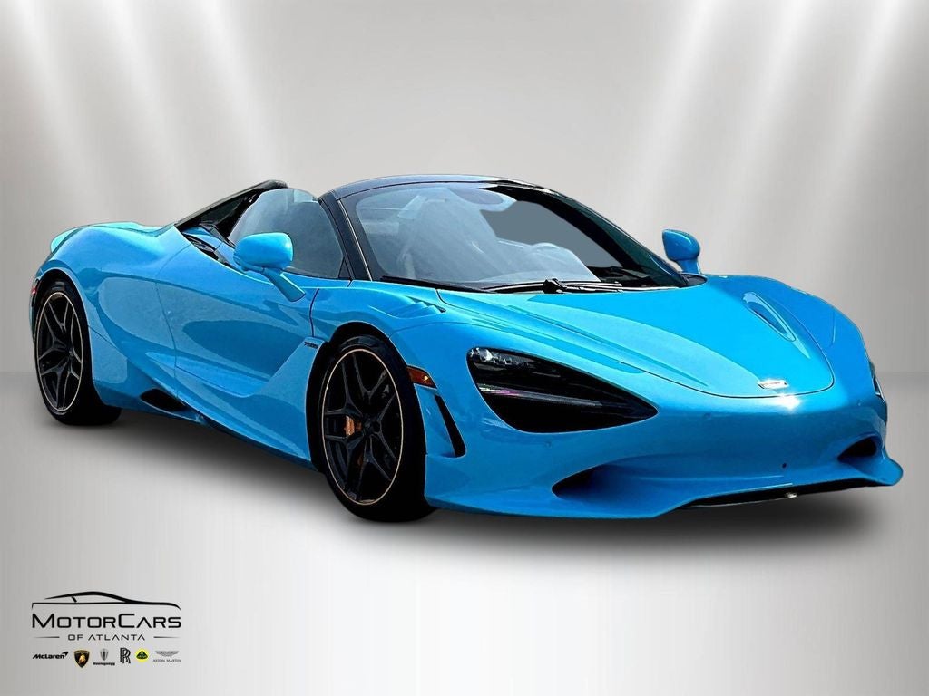 2026 McLaren 750S Spider ... MSO Bespoke Curacao Blue