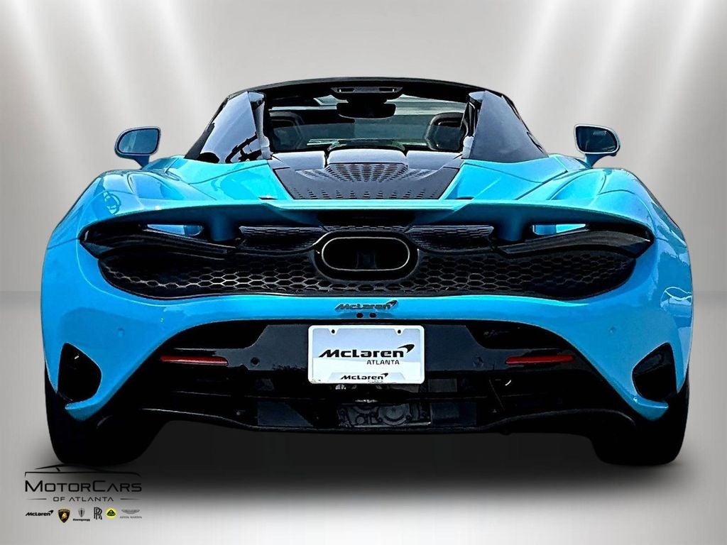 2026 McLaren 750S Spider ... MSO Bespoke Curacao Blue