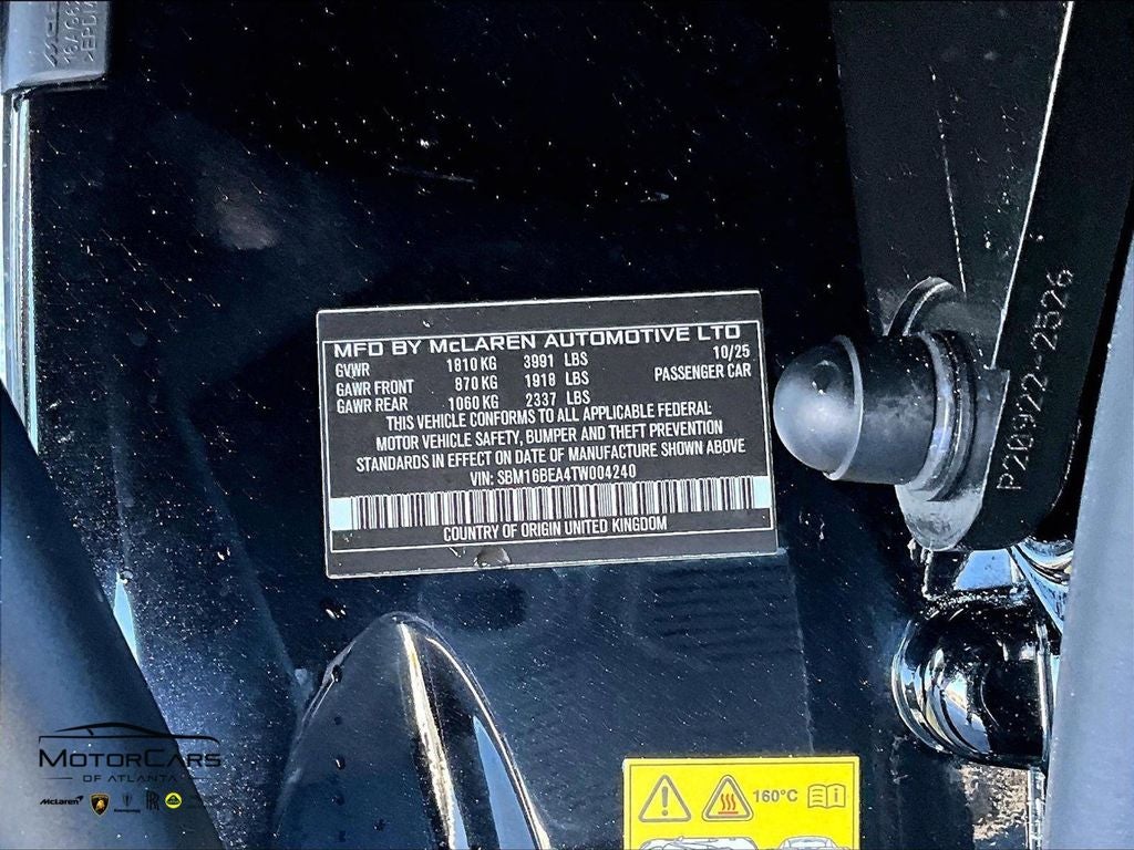 2026 McLaren Artura Spider