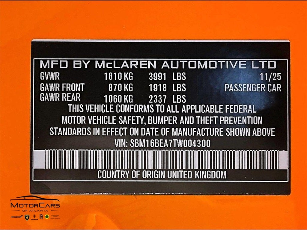 2026 McLaren Artura Spider Base