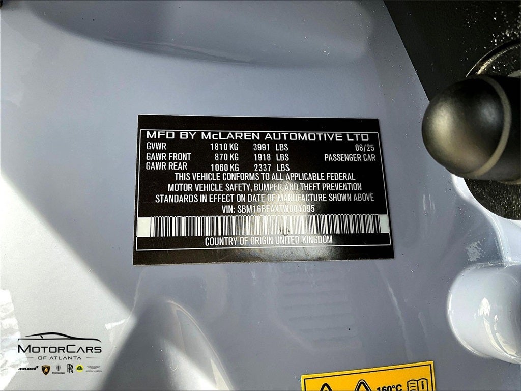 2026 McLaren Artura Spider