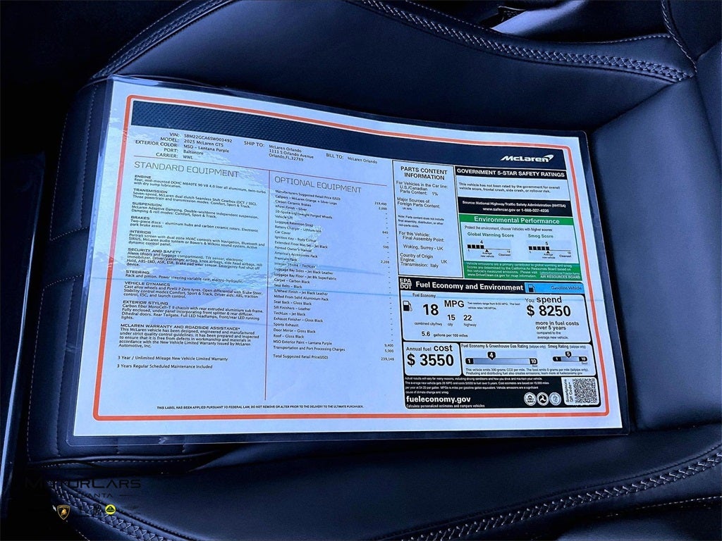 2025 McLaren GTS TechLux