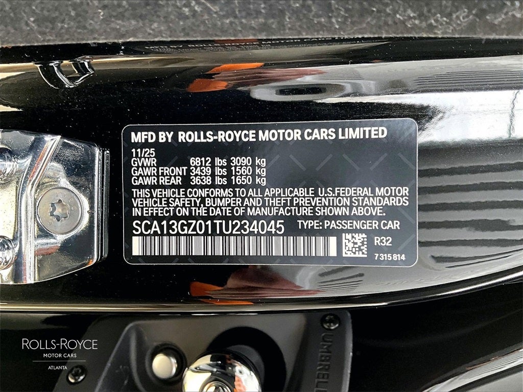 2026 Rolls-Royce Ghost Black Badge