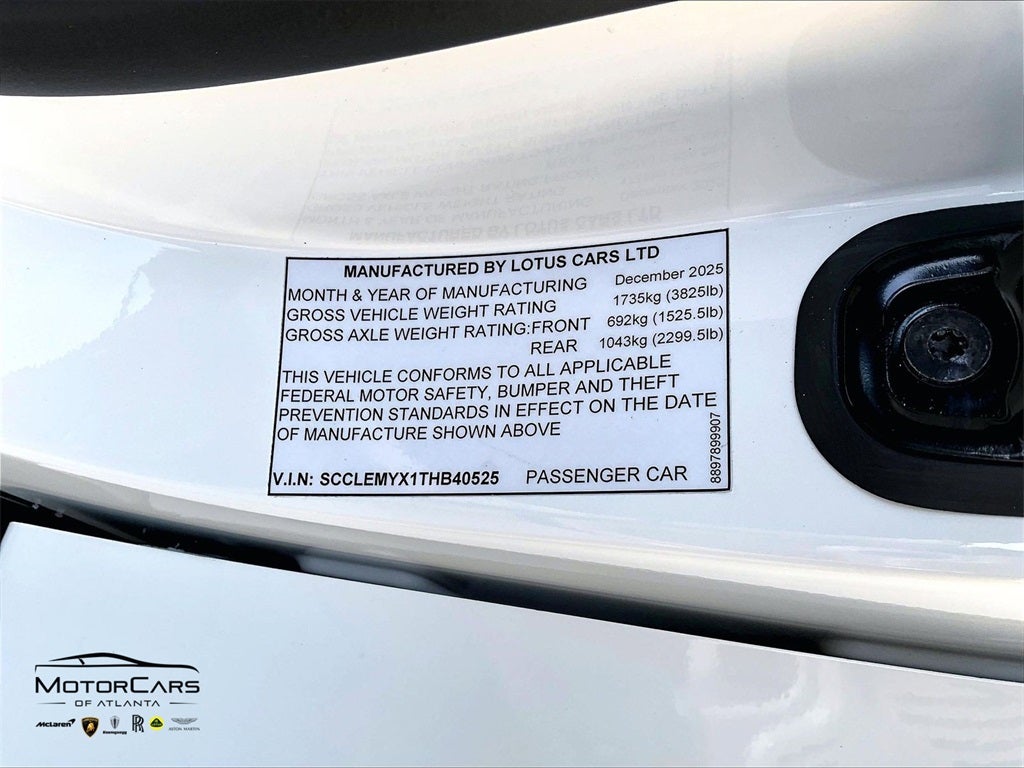 2026 Lotus Emira Turbo SE