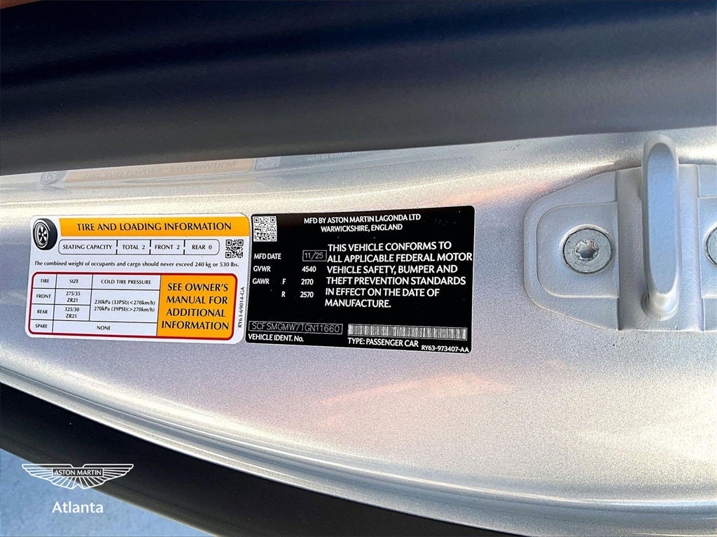 2026 Aston Martin Vantage S