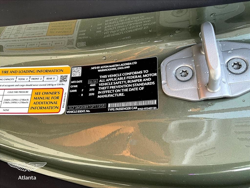 2026 Aston Martin Vantage S Roadster