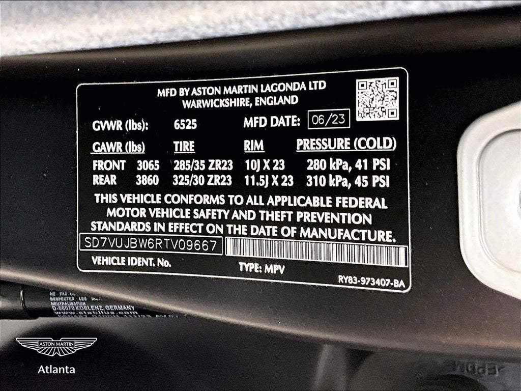 2024 Aston Martin DBX 707
