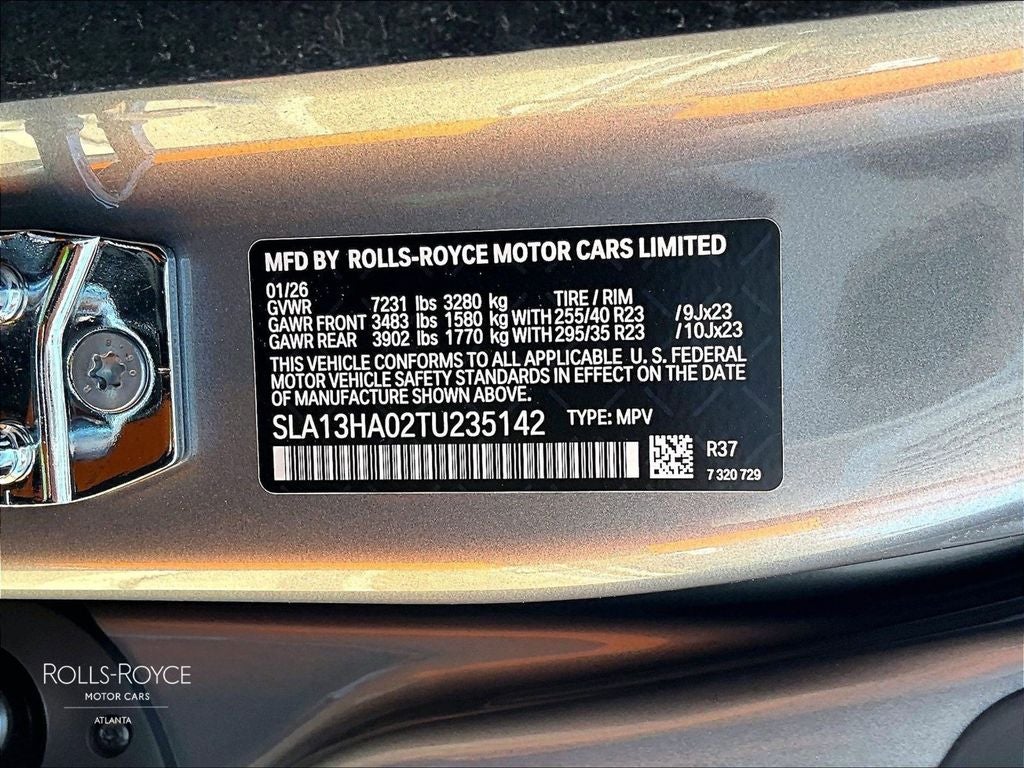 2026 Rolls-Royce Cullinan 