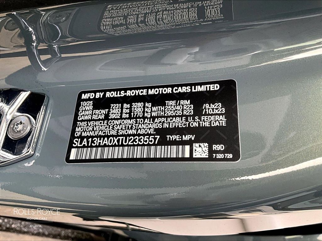 2026 Rolls-Royce Cullinan 