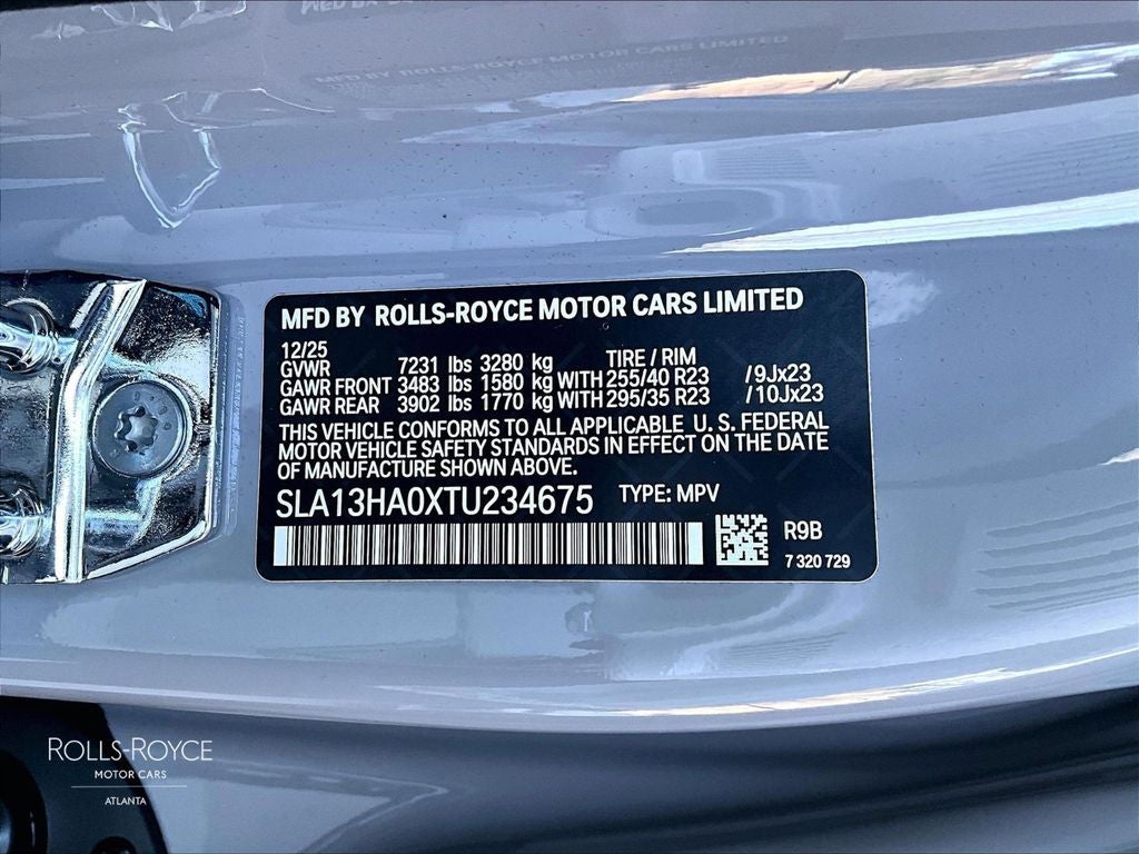 2026 Rolls-Royce Cullinan 