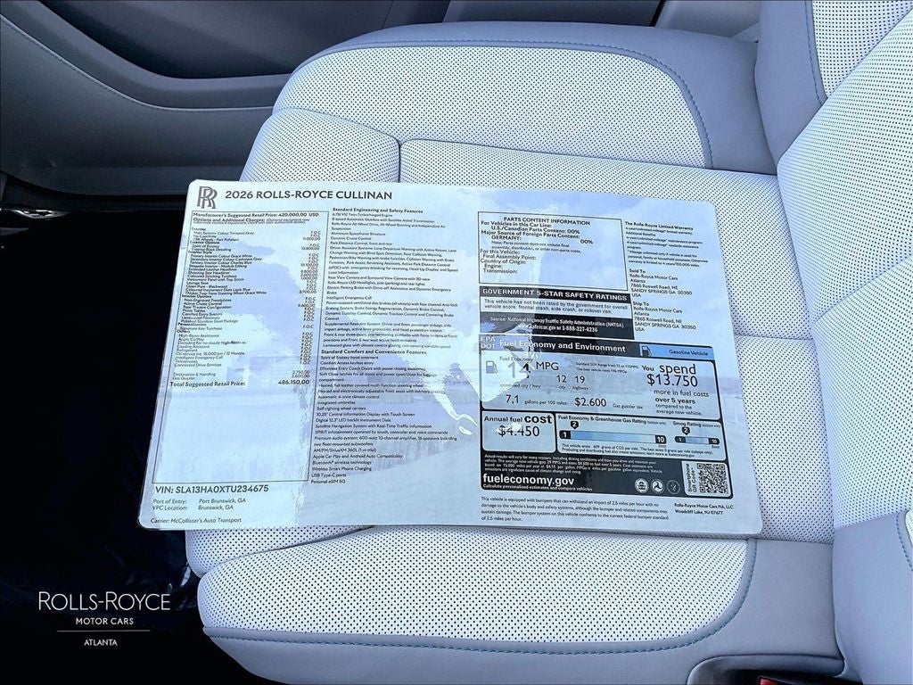 2026 Rolls-Royce Cullinan 