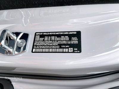 2027 Rolls-Royce Cullinan 