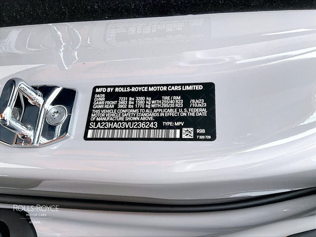 2027 Rolls-Royce Cullinan 