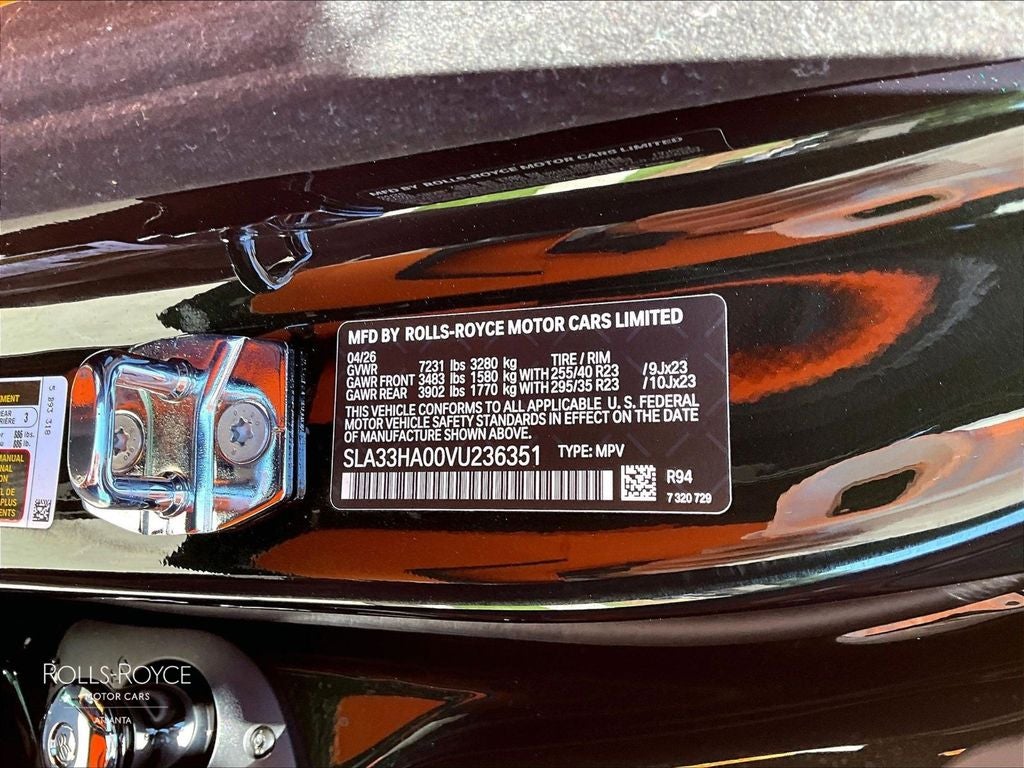2027 Rolls-Royce Cullinan Black Badge