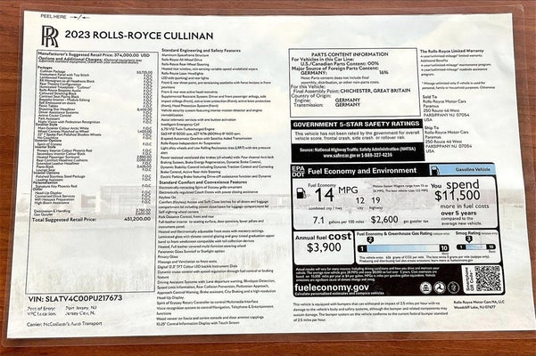 2023 Rolls-Royce Cullinan in Charlotte, GA - Krause Auto Group