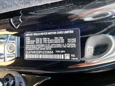 2023 Rolls-Royce Cullinan 