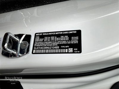 2022 Rolls-Royce Cullinan ...Shooting Star Headliner with Lounge Seating Con