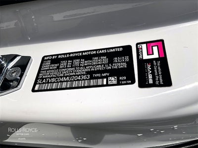 2021 Rolls-Royce Cullinan ....Black Badge!!