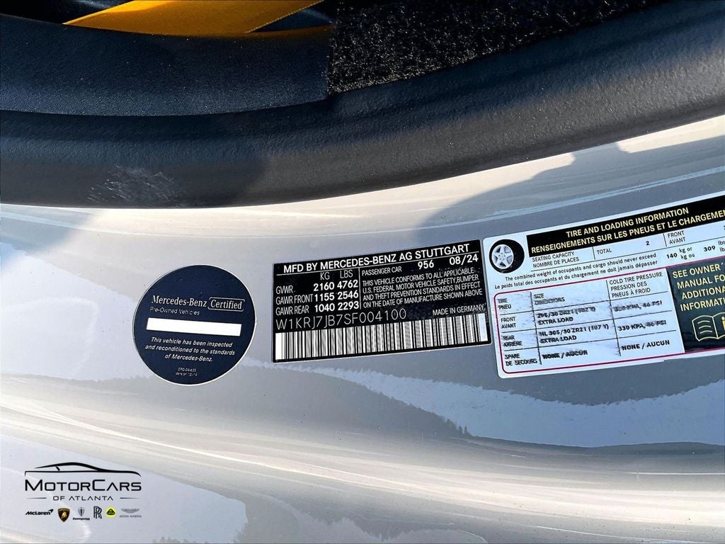 2025 Mercedes-Benz AMG® GT 63 4MATIC®