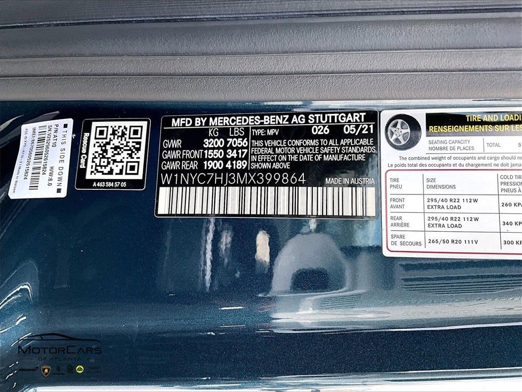 2021 Mercedes-Benz Brabus G 63 AMG® Base