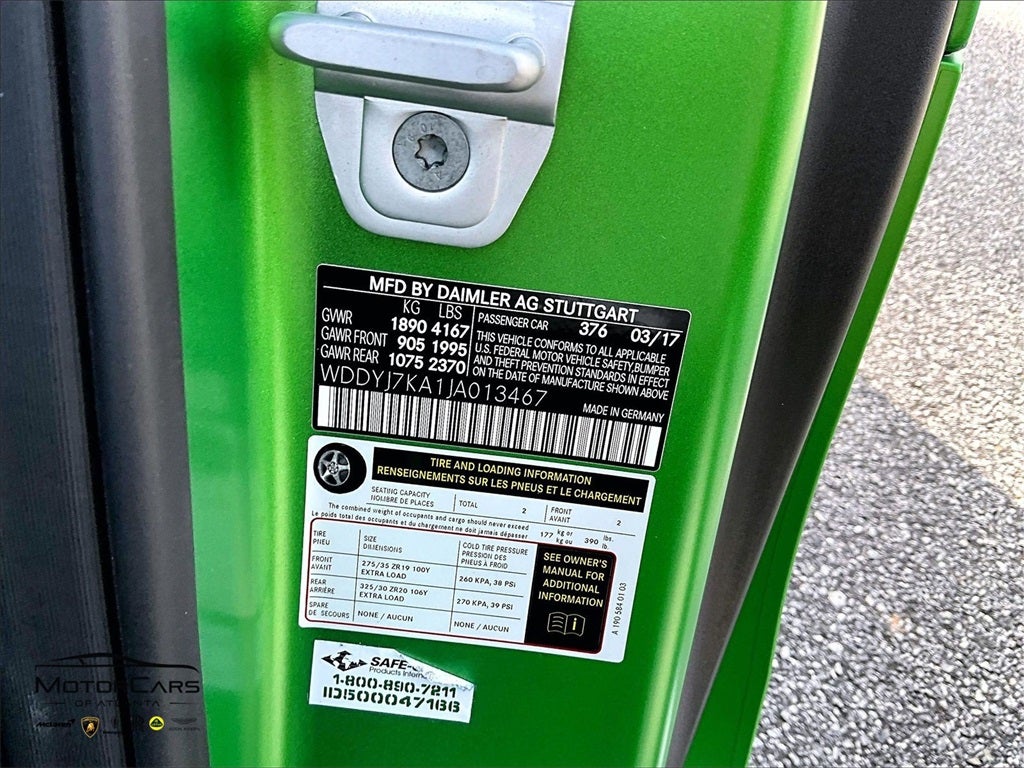 2018 Mercedes-Benz AMG® GT R