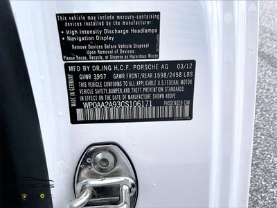 2012 Porsche 911 Carrera